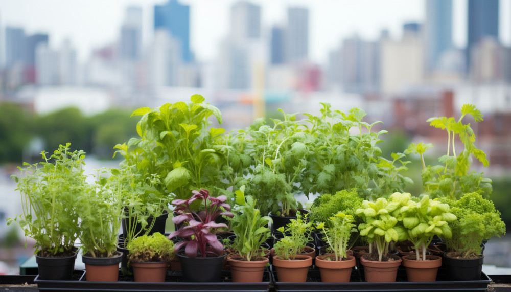 Général - La tendance croissante des jardins sur les toits en ville